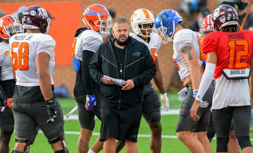 Panthers’ Matt Rhule passed on top NFL Draft prospect in 2020 after elevator ride