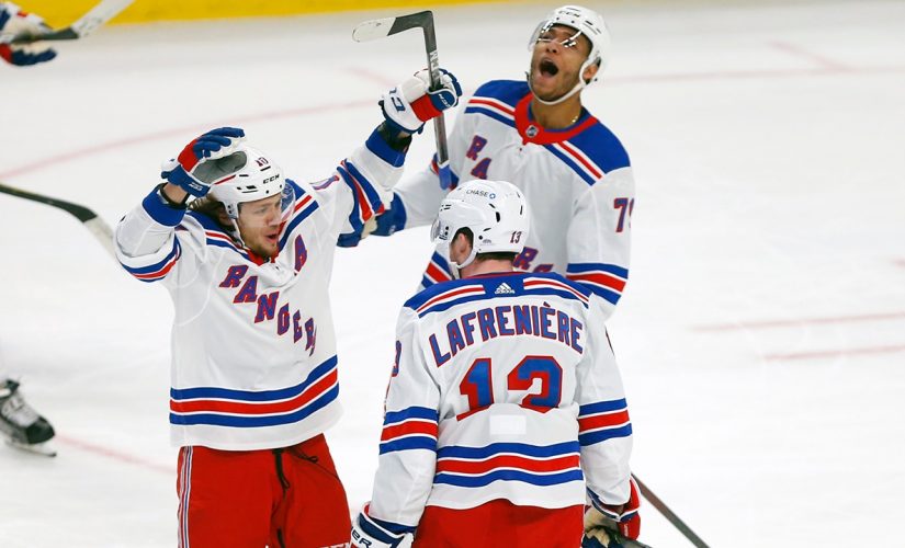 Lafreniere’s 1st goal seals Rangers’ 3-2 OT win at Buffalo