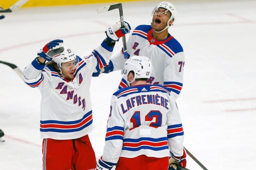Lafreniere’s 1st goal seals Rangers’ 3-2 OT win at Buffalo
