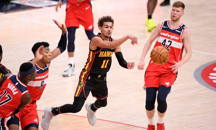 Young’s 41 points in 3-ejection game help Hawks beat Wizards