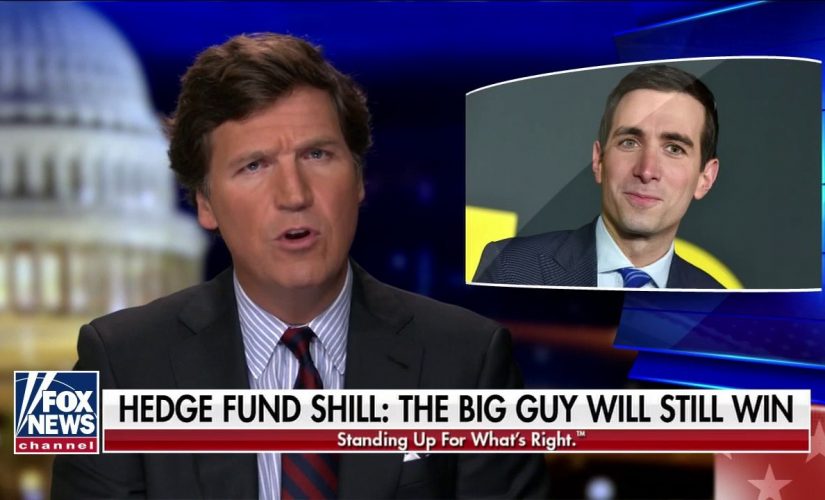 Tucker Carlson rips CNBC’s Sorkin as ‘professional hedge fund shill’ after Robinhood restricts trading