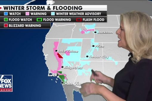 California’s ‘atmospheric river’ persists as snowfall is coming for Midwest, Northeast