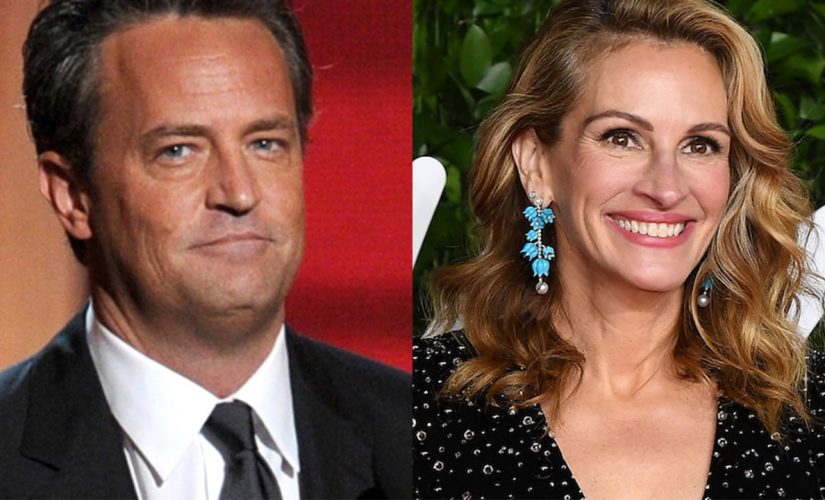 ‘Friends’ star Matthew Perry flirted with Julia Roberts ‘over fax’ to land guest appearance, show writer says