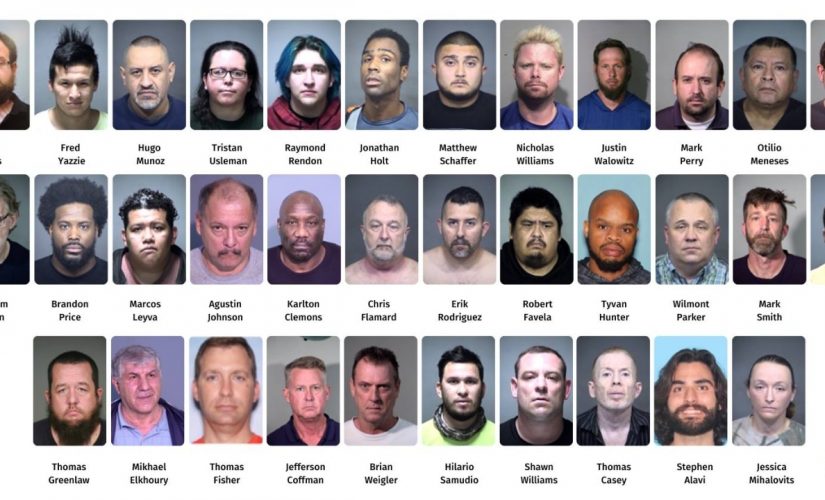 Arizona police arrest 37 suspected ‘sexual predators’ tied to ‘child sex crimes and human trafficking’