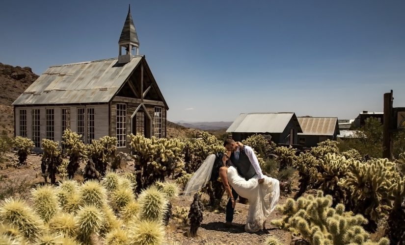 Desert ‘ghost town’ sees wedding boom during coronavirus pandemic