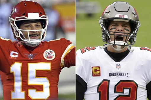 Chiefs’ Patrick Mahomes recalls 2019 locker room talk with Tom Brady after AFC championship loss