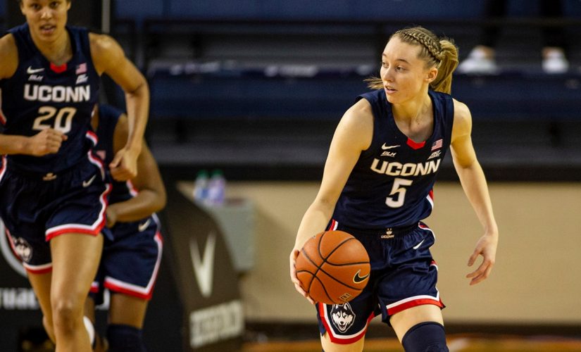 No. 1 UConn wins Big East regular-season title with rout