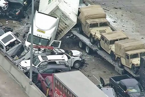 Historic storm heads to Texas days after icy roads cause massive deadly pile-up