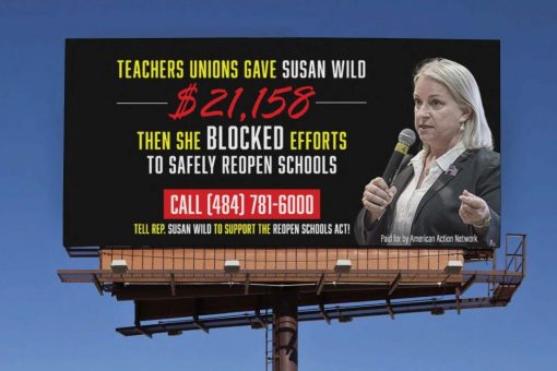 Pro-GOP group targets House Democrats with billboards near shuttered schools