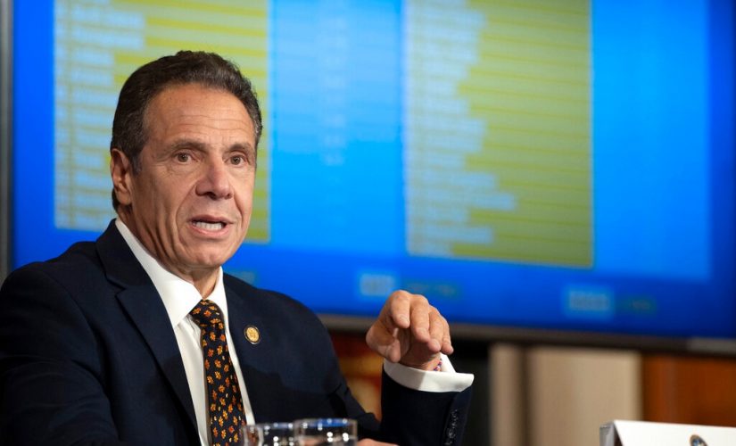 Celebrity salute to Andrew Cuomo at Emmy ceremony draws mockery: ‘How embarrassing’