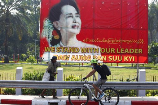 Burma’s leader Aung San Suu Kyi and other officials arrested, party spokesman says