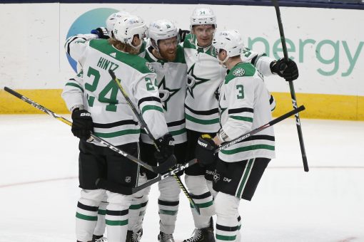 Pavelski tallies twice as Stars beat Blue Jackets 6-3