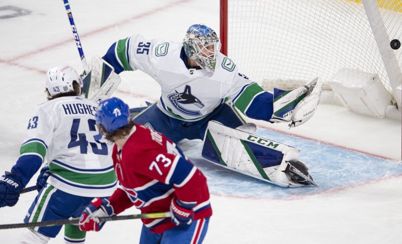 Weber plays 1,000th game; Canadiens beat Canucks 5-3