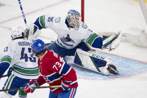 Weber plays 1,000th game; Canadiens beat Canucks 5-3