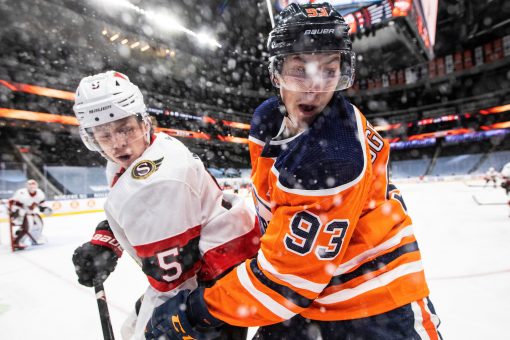 Oilers complete 2-game sweep of Senators with 4-2 win