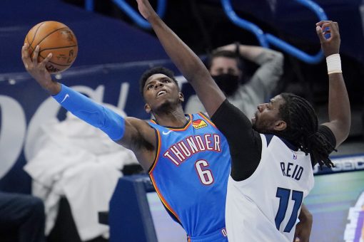 Thunder score 83 in half, then rally to edge Wolves 120-118