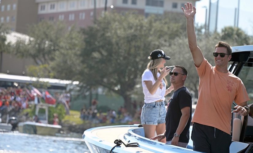 ‘Drunk Tom Brady’ trends as NFL legend is seen partying during Bucs’ Super Bowl parade