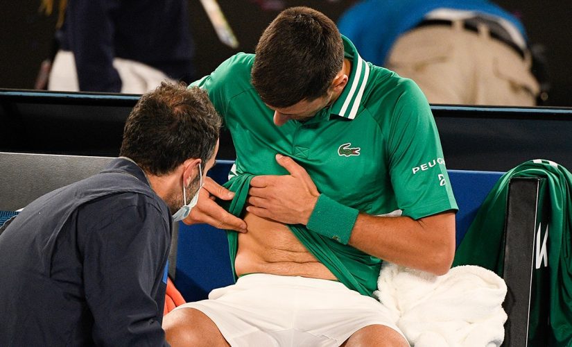At Australian Open, players can reveal, or hide, injuries