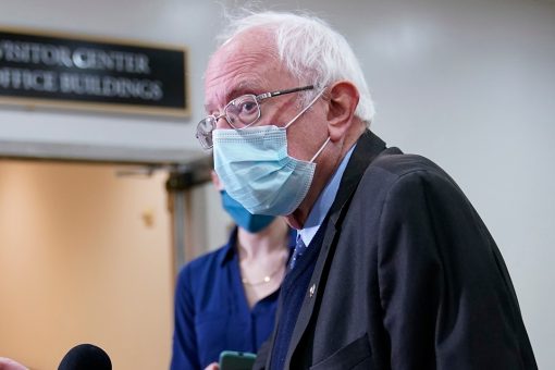 Bernie Sanders optimistic about $15 minimum wage — but Manchin, Sinema stand in way