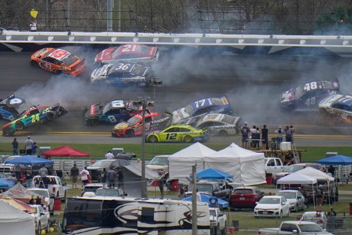 Daniel Suarez one of 16 drivers involved in crash at Daytona 500