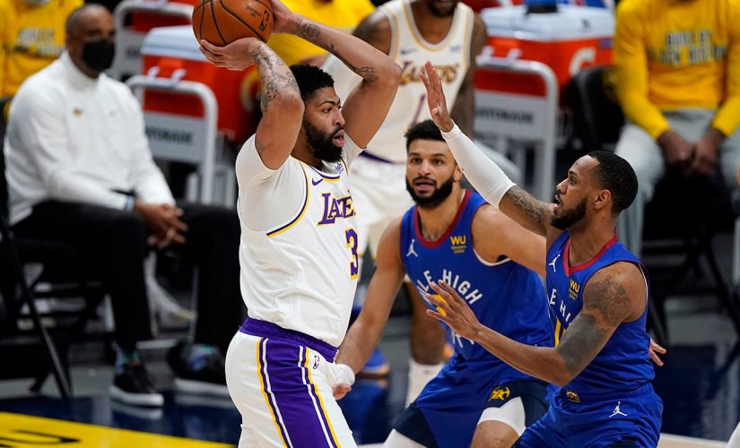 Lakers F Anthony Davis set for MRI on strained Achilles