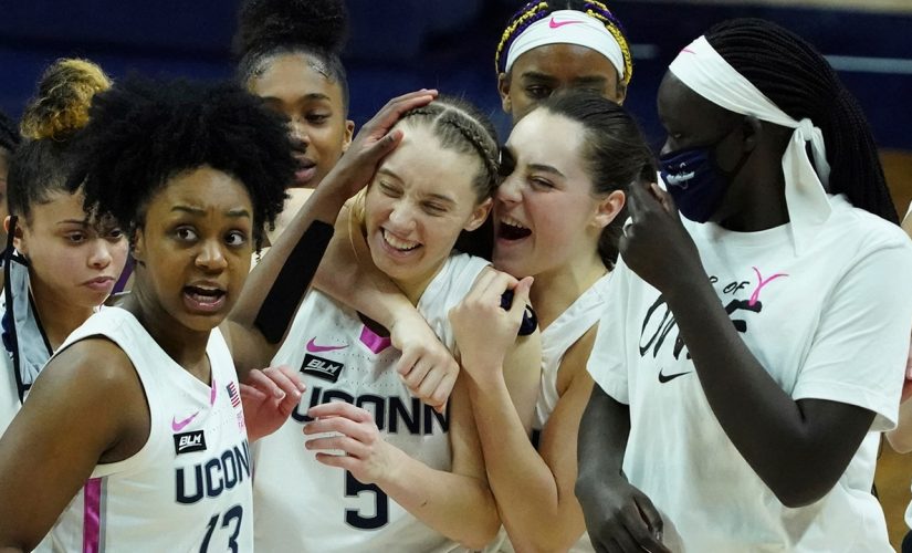 UConn new No. 1 in women’s AP Top 25; South Carolina drops