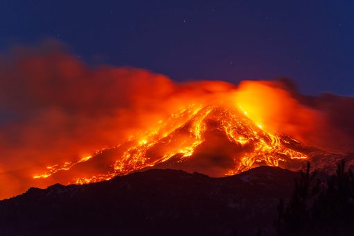 Mount Etna in Italy erupts twice in 48 hours, photos show