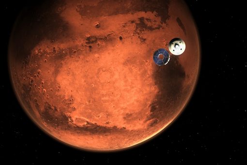 NASA’s Perseverance rover streaks toward a landing on Mars