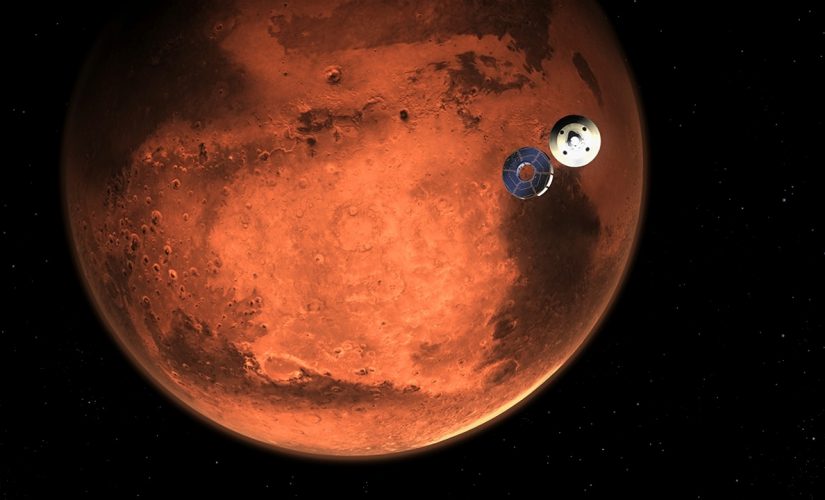 NASA’s Perseverance rover streaks toward a landing on Mars
