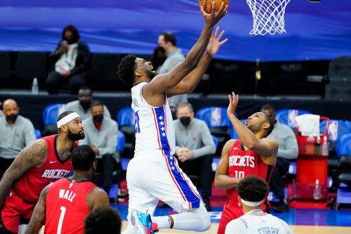Embiid leads 76ers past short-handed Rockets 118-113