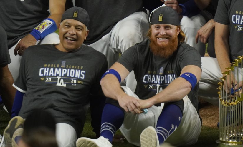 Red beard returns: Turner glad to be back with Dodgers