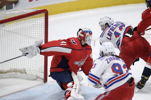 Lafrenière scores 2nd of season, Rangers beat Capitals 4-1