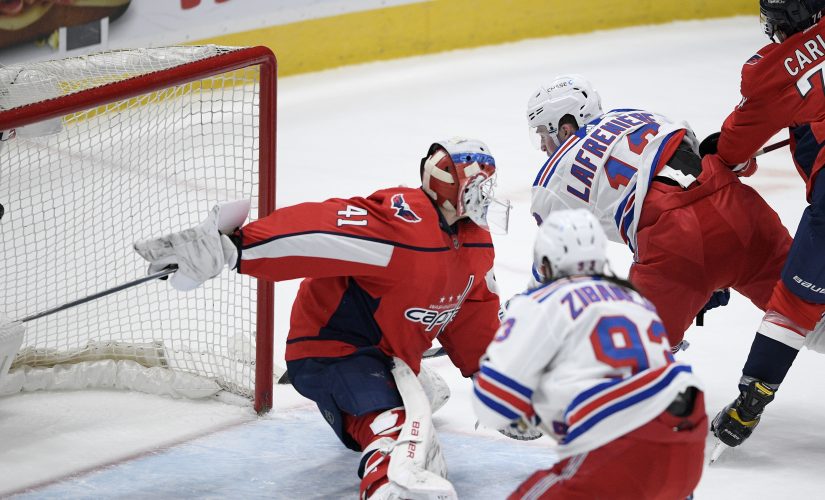 Lafrenière scores 2nd of season, Rangers beat Capitals 4-1