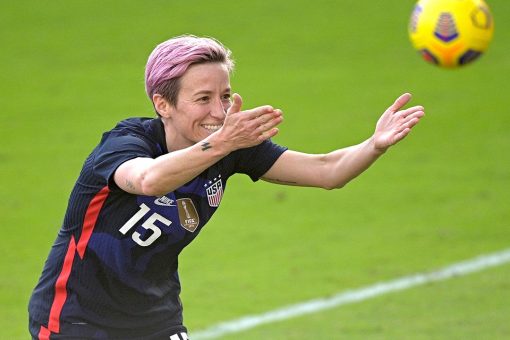 Press, Rapinoe score, US beats Brazil 2-0 in SheBelieves Cup