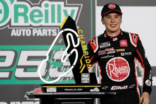 Bell snags first Cup victory in another surprise Gibbs win
