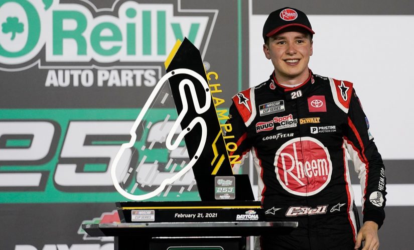 Bell snags first Cup victory in another surprise Gibbs win