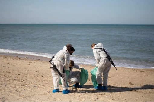 Israel beaches covered in tar after oil spill