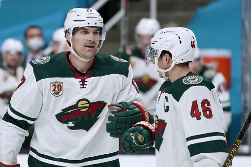 Wild’s Marcus Foligno calls refs to breakup fight with Sharks’ Nikolai Knyzhov: ‘I thought it was enough’
