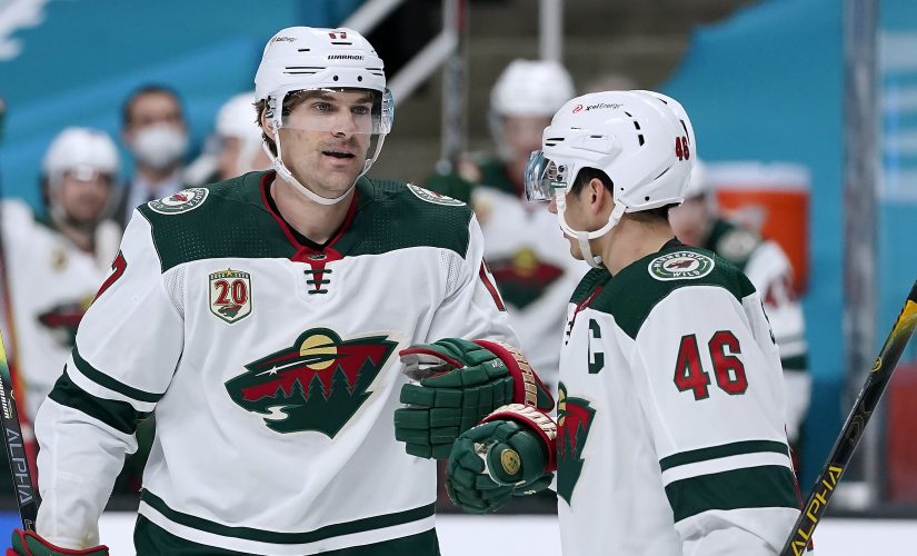 Wild’s Marcus Foligno calls refs to breakup fight with Sharks’ Nikolai Knyzhov: ‘I thought it was enough’