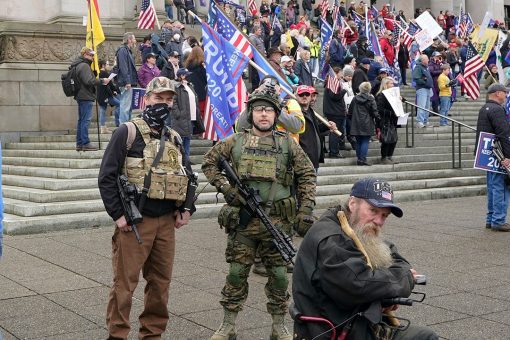 Washington state Senate approves open carry ban at Capitol, permitted rallies in party-line vote