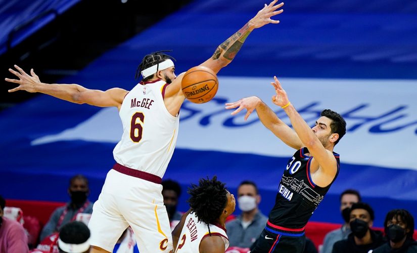 Sexton, Garland help Cavaliers upset 76ers 112-109 in OT