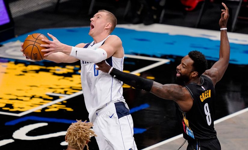 Mavs end Nets’ 8-game run as Porzingis returns, Irving sits