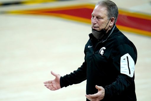 Izzo’s Spartans trying for late push to improve NCAA chances