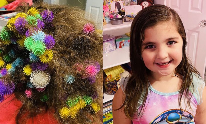 Mom slams Bunchems sticky toys after 150 get stuck in daughter’s hair