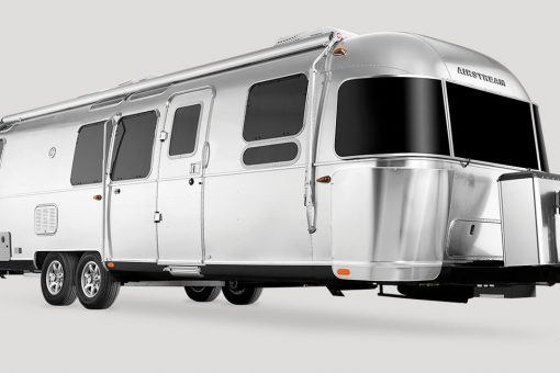 Airstream designs newest model, a mobile office, with remote workers in mind