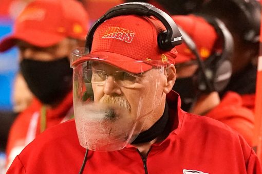 Andy Reid’s face shield, hat get the call to the Pro Football Hall of Fame