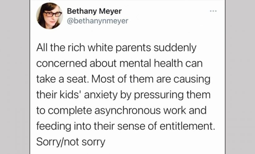 California teacher slams ‘rich white parents’ worried for kids’ health in deleted tweet: ‘Sorry/not sorry’