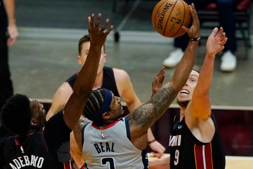 Beal starts 0 for 13, Heat roll past Wizards 122-95