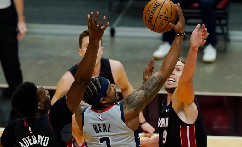 Beal starts 0 for 13, Heat roll past Wizards 122-95