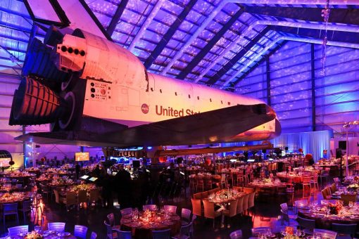 You can get married under a space shuttle at this California science museum